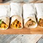 Indian inspired wraps Indian inspired wraps