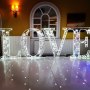 Our Perspex Love Letters which can be set to any colour or colour change Our Perspex Love Letters which can be set to any colour or colour change