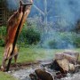 Cooking lamb the Argentine way