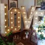 4ft Rustic Love Letters 4ft Rustic Love Letters