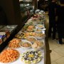 A full spread including lobster and oysters on ice A full spread including lobster and oysters on ice