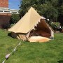 4 meter bell tent hire from £80 Bell tent party vintage dens Northamptonshire