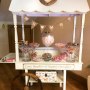 Illuminated Sweet Cart with Sweets / Jars / Scoops / Bags Illuminated Sweet Cart with Sweets / Jars / Scoops / Bags