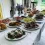 Summer buffet Italian feast
