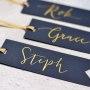 Calligraphy place settings Calligraphy place settings