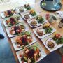 Hen Parties love our dishes Hen Parties love our dishes