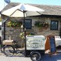 Derbyshire Ice Cream Bike 07551 756355 popcorn hire Fox & Goose Inn wedding, prices start from £275 Derbyshire Ice Cream Bike 07551 756355 popcorn hire Fox & Goose Inn wedding