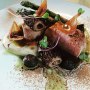 veal, mushroom, onion, truffle, Asapargus veal, mushroom, onion, truffle, Asapargus