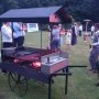 Our new coal fired BBQ cart Claridge's BBQ catering Norfolk cart