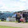 Unique style with our 1964 fully restored VW. Stanley at Guards Club Polo