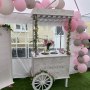 Champagne cart and Donut wall Champagne cart and Donut wall