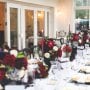 wedding styling and florals at Fishmore Hall WEDDING AND EVENT DESIGN AND STYLE SERVICES GLAM FINISH