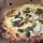 Italian herb chicken, Pancetta, Garlic Mushrooms,,pesto on a béchamel sauce base Italian herb chicken, Pancetta, Garlic Mushrooms,,pesto on a béchamel sauce base