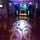 Wedding Setup with Green Lighting Wedding Setup with Green Lighting