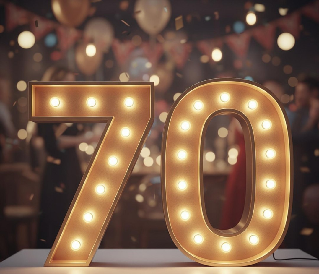 Plan the perfect 70th birthday celebration