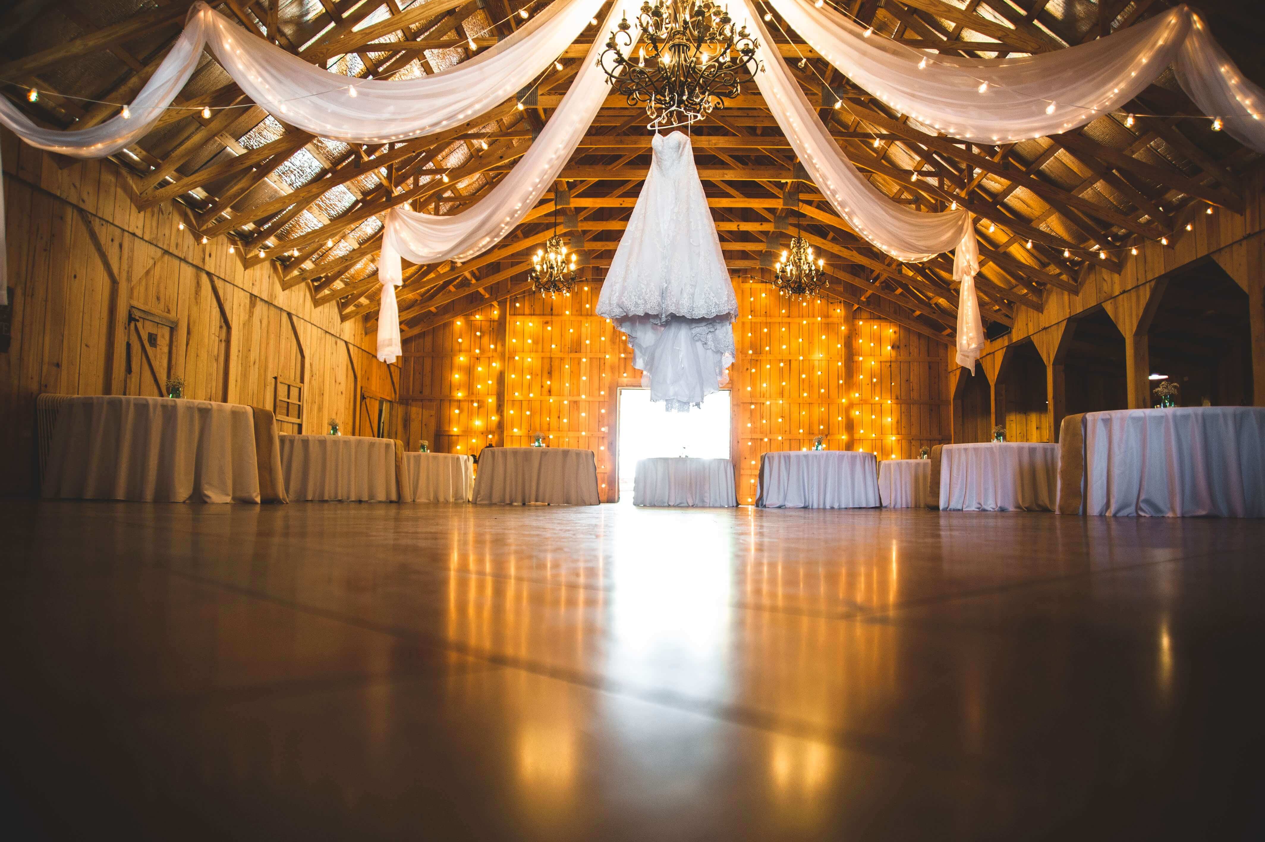 Barn conversion wedding venue