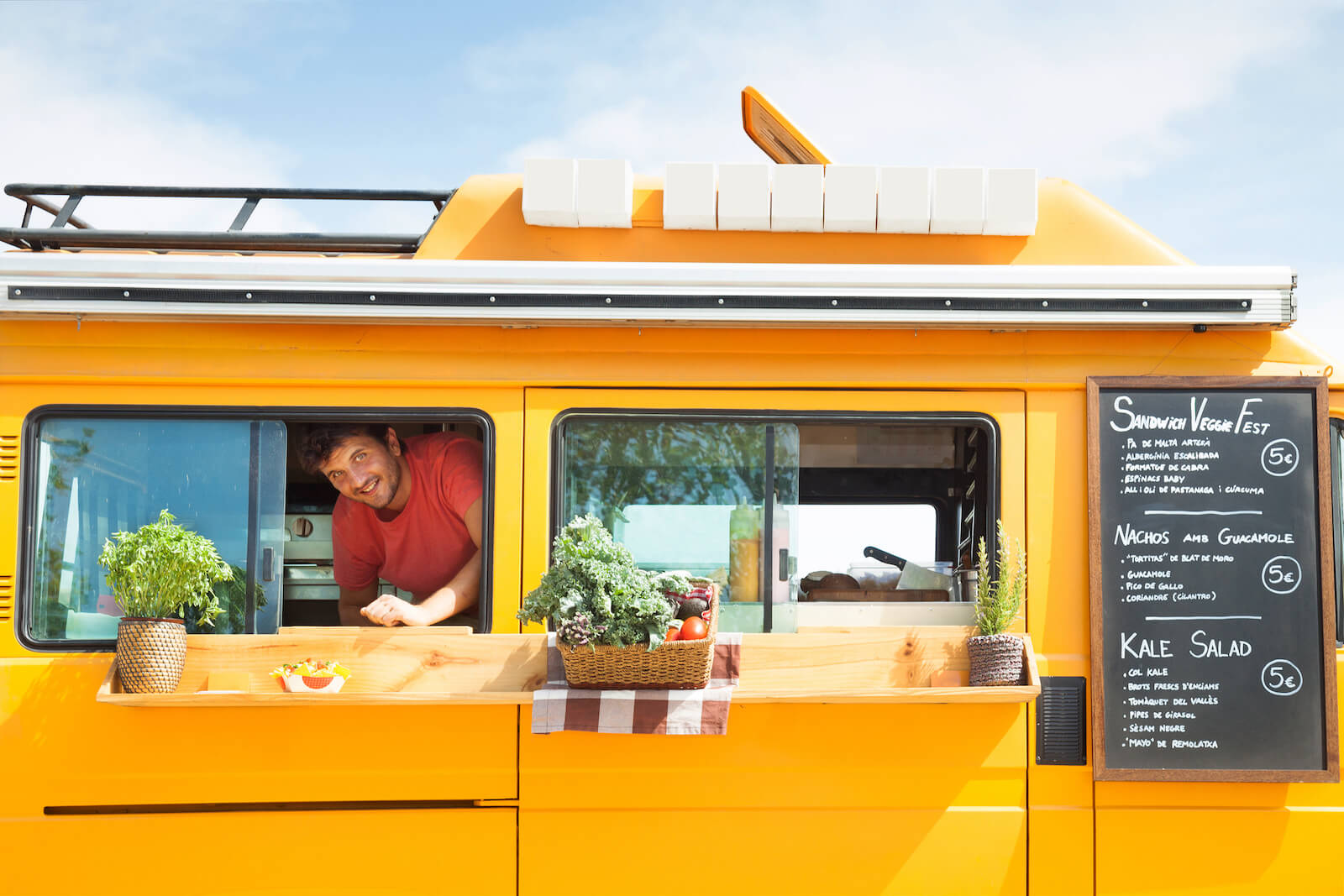 Feel-good vegan-friendly food vans