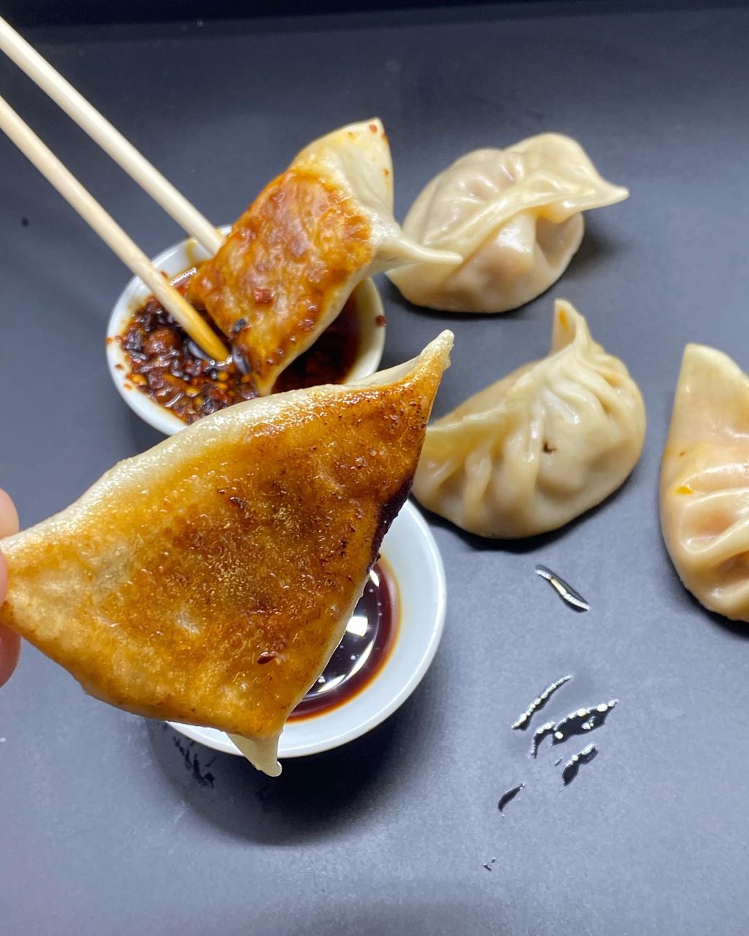 Dim sum meaning small plates or portions of foods similar to Spanish tapas. We  provide delicious traditional and modern Chinese/Asian dumplings and filled bao sandwiches using beautiful produce from the South West.