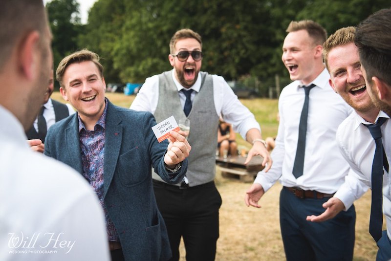 Looch Mindreader performing tricks at a wedding